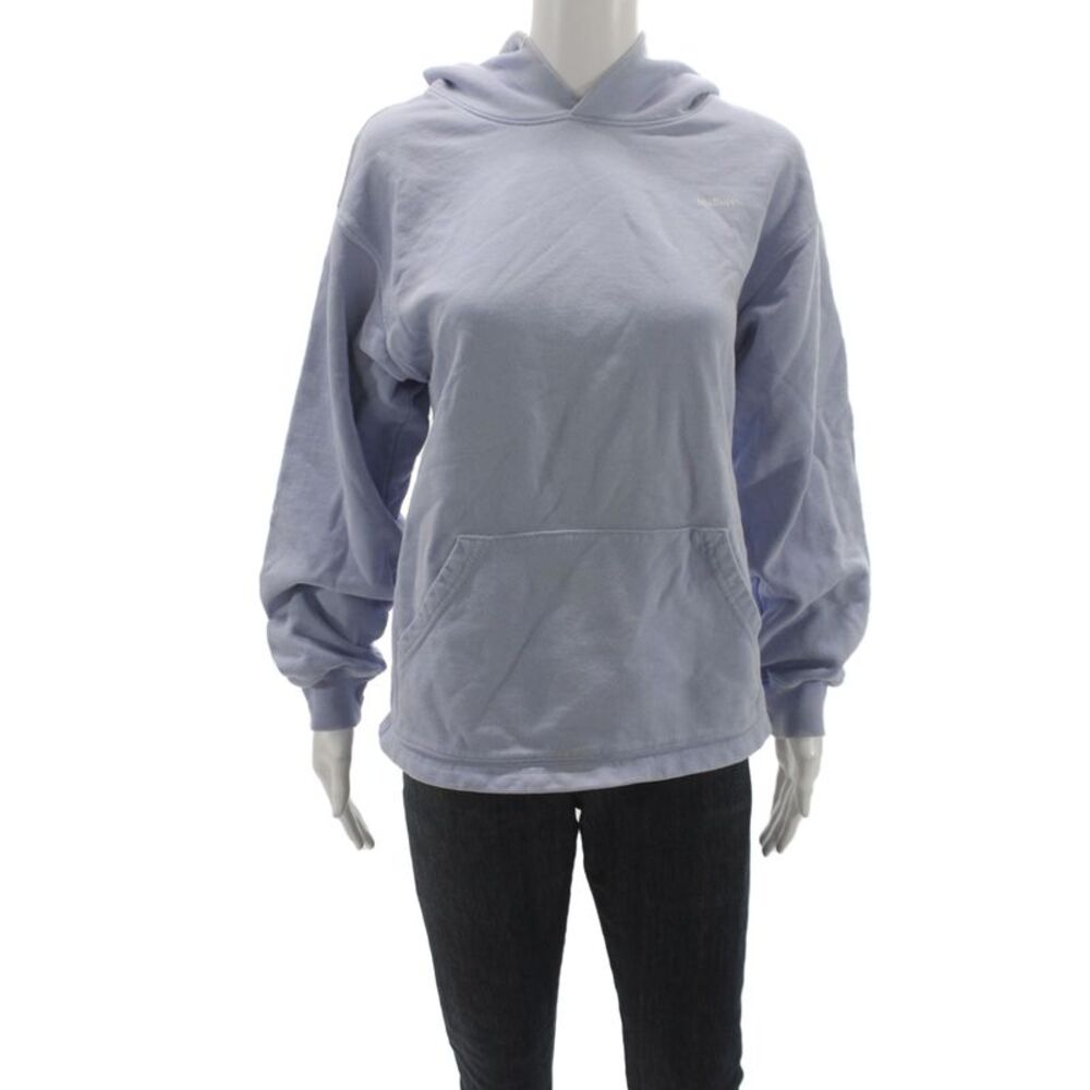 Madhappy Womens Blue Pullover Hoodie 100% Cotton Long Sleeve Size S